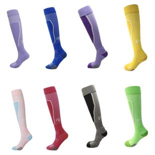 PP专业击剑袜高弹力儿童成人透气过膝训练比赛彩色运动长袜