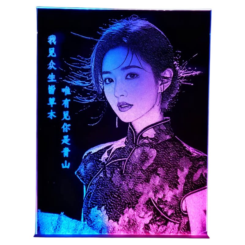 生日定制礼物纯手工送女友父母送孩子琉璃画女朋友闺蜜520情人节