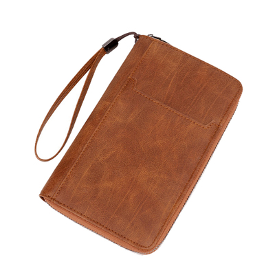 便携登机护照包高级旅行passport cover多功能防盗刷护照证件卡包