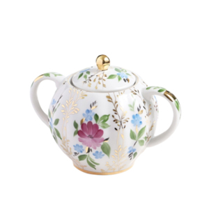 现货俄罗斯皇家Lomonosov草之祝愿红茶咖啡杯碟茶壶爱的迫降同款