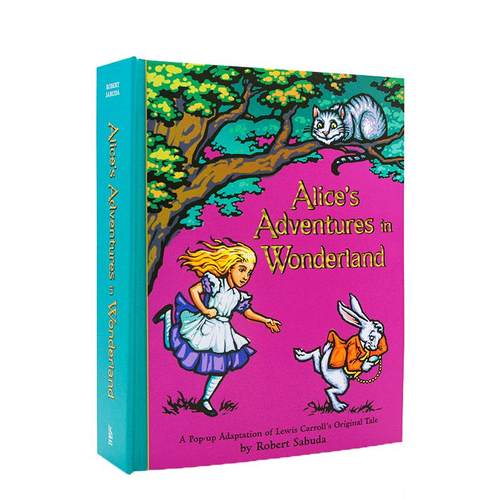 Alice's Adventures in Wonderland Pop Up 爱丽丝梦游仙境奇遇记英文原版 3d立体书 儿童读物 电影周边 爱丽丝漫游奇境记绘本收藏