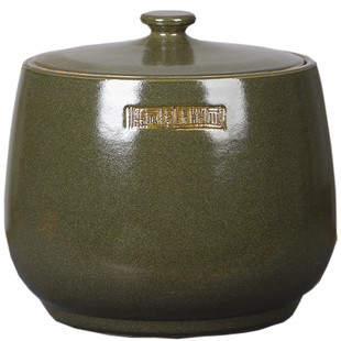 景德镇陶瓷米缸米桶油缸腌菜坛子茶叶末家用10斤30斤50斤带盖密封