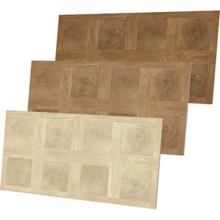 小火柴木格仿木地板木纹砖中古客厅卧室卫生间全屋通铺地砖