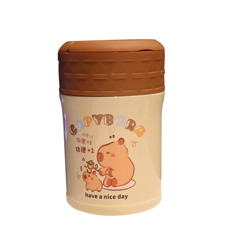 316不锈钢焖烧杯保温杯可爱便携