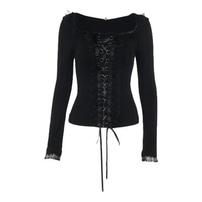 哥特风上衣亚文化辣妹穿搭