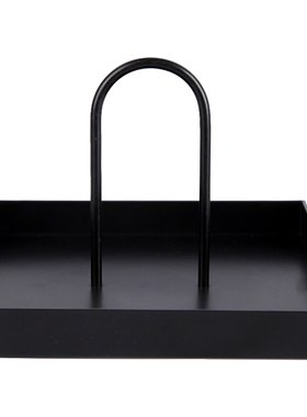 北欧风带提手样板房拍摄收纳托盘