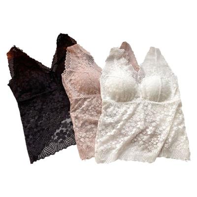 2022花边美背蕾丝内衣吊带