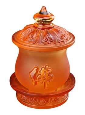 琉璃莲花观音供佛供杯圣水杯