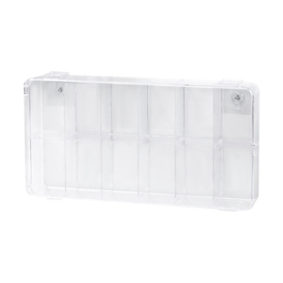 4代labubu展示盒12格透明适用泡泡玛特拉布布手办盲盒收纳展示架