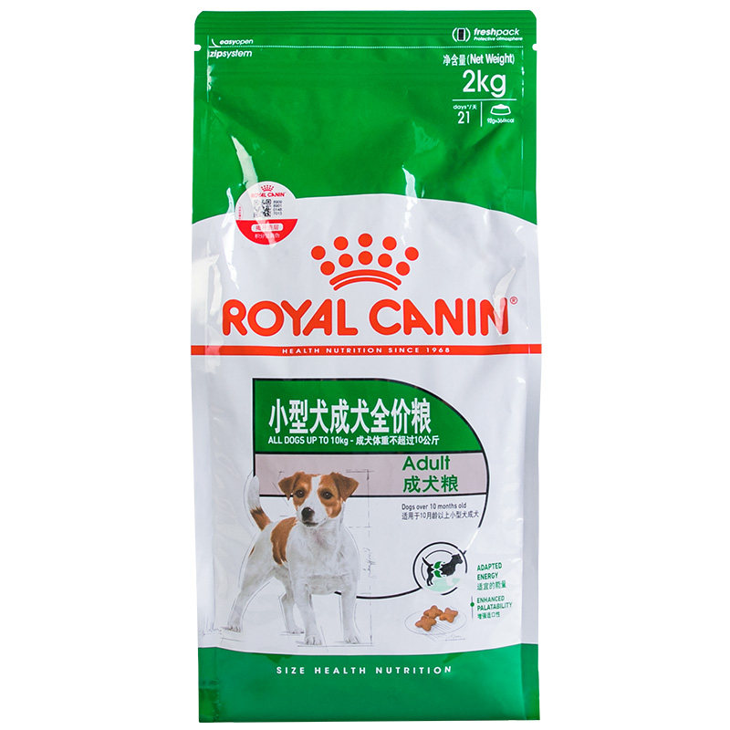 姜露宠物信誉皇家狗粮小型2kg