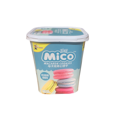 mico马卡龙饼干夹心奶油