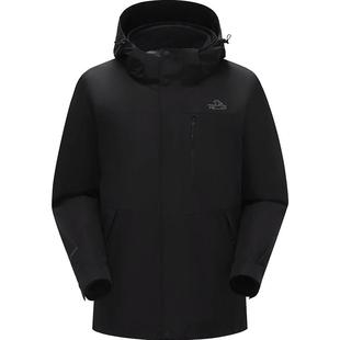 【经典2.0】伯希和户外冲锋衣女款秋冬三合一外套男户外夹克男女