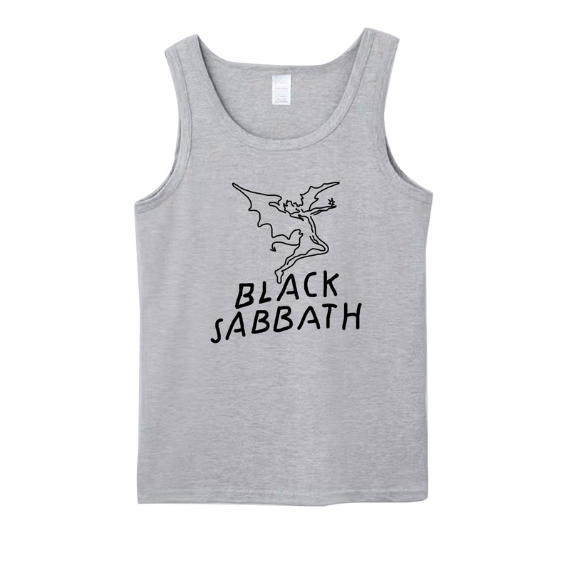 black sabbath 黑色安息日薄款金属摇滚低调朋克男女纯棉背心吊带