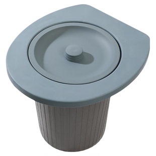 农村简易马桶可移动座坐便圈露营厕所装修临时便携式带盖马桶老人