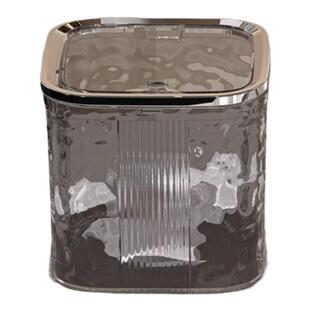 桌面垃圾桶水波纹高颜值厨房台面桌上餐桌茶几车载床头可爱小纸篓