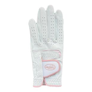 韩国高尔夫手套女士全羊皮防晒耐磨柔软透气真皮球童左右双手GOLF