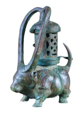 动物灯客厅仿古工艺品青铜器汉代