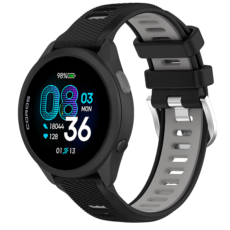 适用于coros高驰pace4手表pace3表带硅胶apex2pro智能apexpro男女watch运动腕带22mm防水替换配件