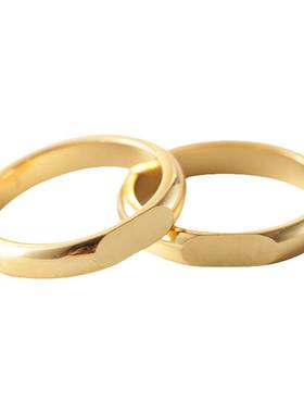 天荒地老衍光投影戒指纯银抖音