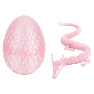 3d打印水晶龙玩具扭扭龙三地金龙关节可动的仿真中国龙模型摆件