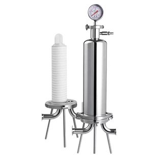 304不锈钢微孔过滤器卫生级医药化工微生物膜高精密红酒白酒过滤