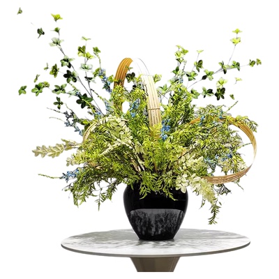 宋氏仿真花艺摆件客厅餐桌茶几