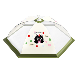 餐桌罩饭菜罩2025新款防尘盖菜罩可折叠防蝇防虫遮尘剩饭菜食物罩