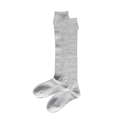 羊毛兔毛混纺走秀款加长小腿袜