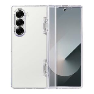 THE HOOD 纯色透明系列适用于三星Samsung Z Fold 7/Flip6/7 新款磁吸透明手机壳前屏幕及中轴折叠保护套全包
