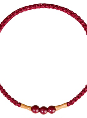 普陀山朱砂竹节桃木手串