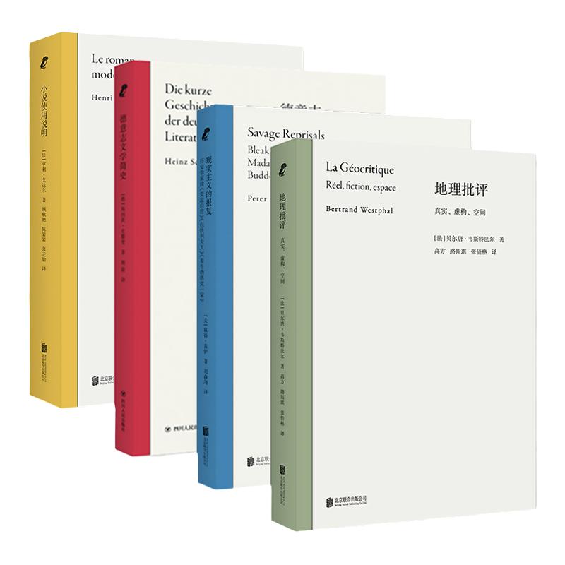 正版包邮 文学理论套装5册:批评意识+地理批评+现实主义的报复+小说使用说明+德意志文学简史 文学理论文学研究类作品文学史