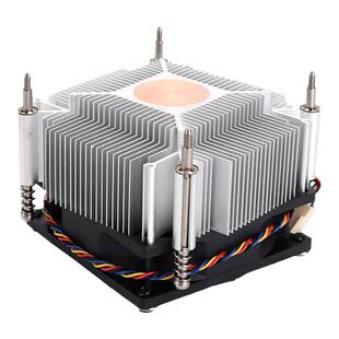 cpu散热器1155/1156/1150/1151/1200/I3/I5/I7铜静音风扇温控调速