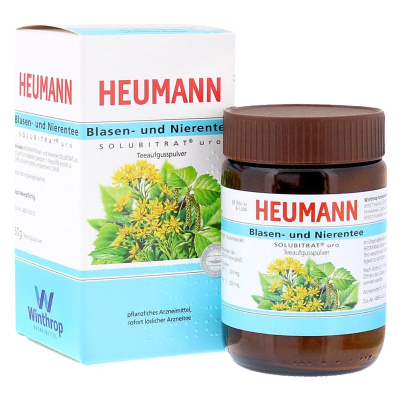 现货秒发 德国Heuman白桦叶黄护--肾排出多余水分尿道膀胱-茶60克