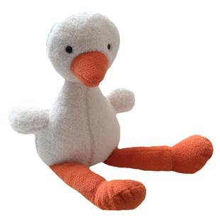 ins北欧长腿青蛙毛绒公仔小熊猫娃娃玩偶治愈系安抚玩具灰色大象