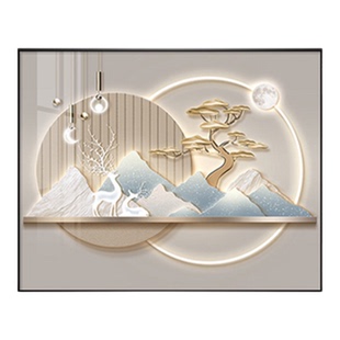 2026轻奢风电表箱装饰画电箱画配电箱遮挡挂画高级感免打孔弱电箱