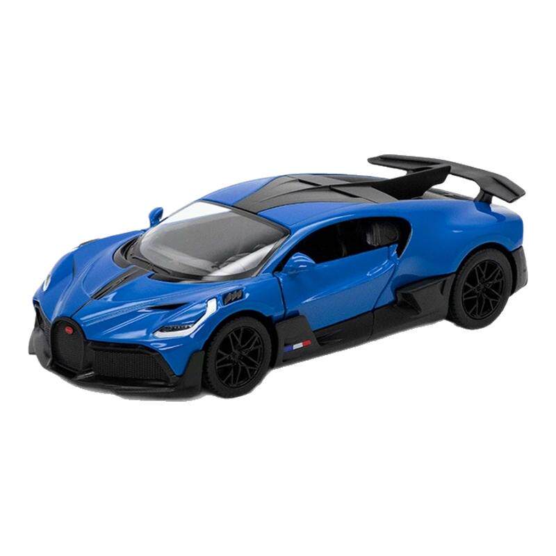 智冠合金车模型1/38布加迪