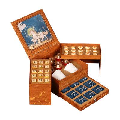 君品臻高档大红袍茶叶礼盒