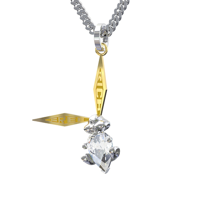 本命年兔子莫桑石吊坠新年礼物