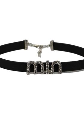 酷辣字母项链小众高级感锁骨链