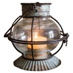 掬涵复古铁艺烛台风灯小提灯装饰摆件花器花园杂货ZAKKA美式