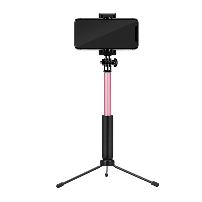 手机线控带线自拍杆支架