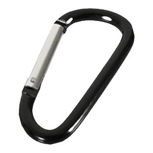 D型登山扣户外金属小挂钩水杯便利扣迷你铝合金钥匙扣弹簧扣挂扣