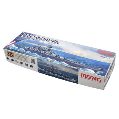 5D模型 MENG PS-004 1/700 美国海军密苏里战列舰免胶预分色