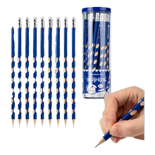 齐心洞洞铅笔小学生专用50支