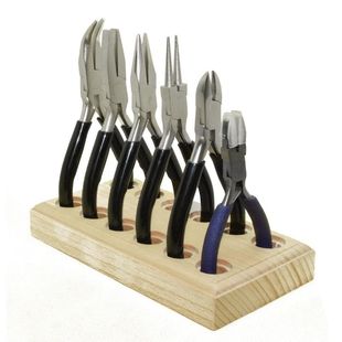 绕线钳子圆嘴尖嘴扁嘴钳尼龙头钳手工珠宝卷针钳套装饰品串珠工具