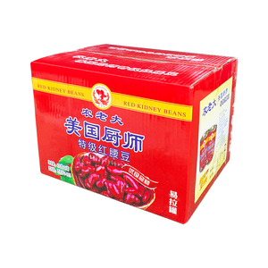 美国厨师特级整箱商用烘焙红腰豆