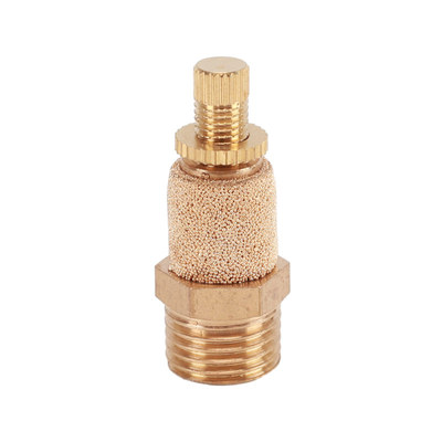 气动排气节流铜消音降噪静音气阀