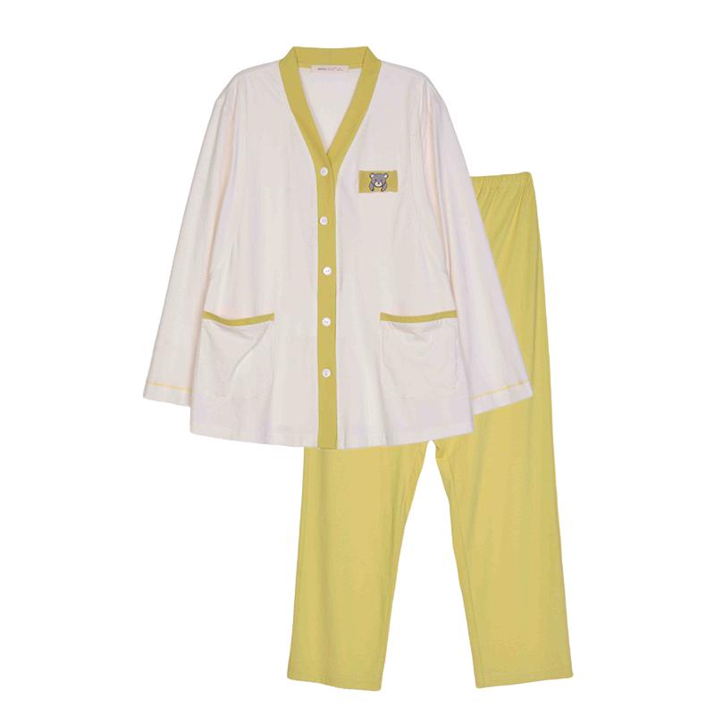 快乐屋孕妇家居服套装全棉2026新款产后月子服哺乳衣孕妇睡衣春夏