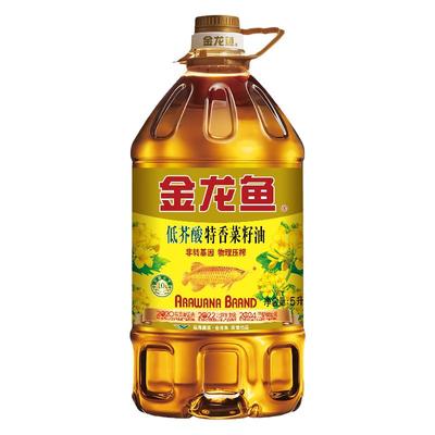 金龙鱼菜籽油低芥酸家用