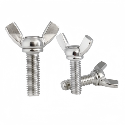 304不锈钢手拧蝶形螺丝
